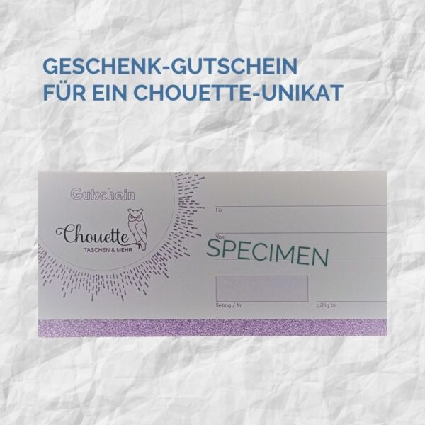 Chouette-Gutschein