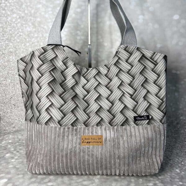 grosse beige Tasche
